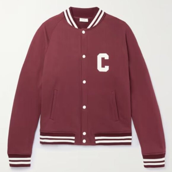 CELINE Burgundy Teddy Jacket